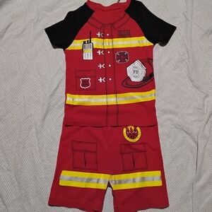 Firefighter Pj Set for Boys